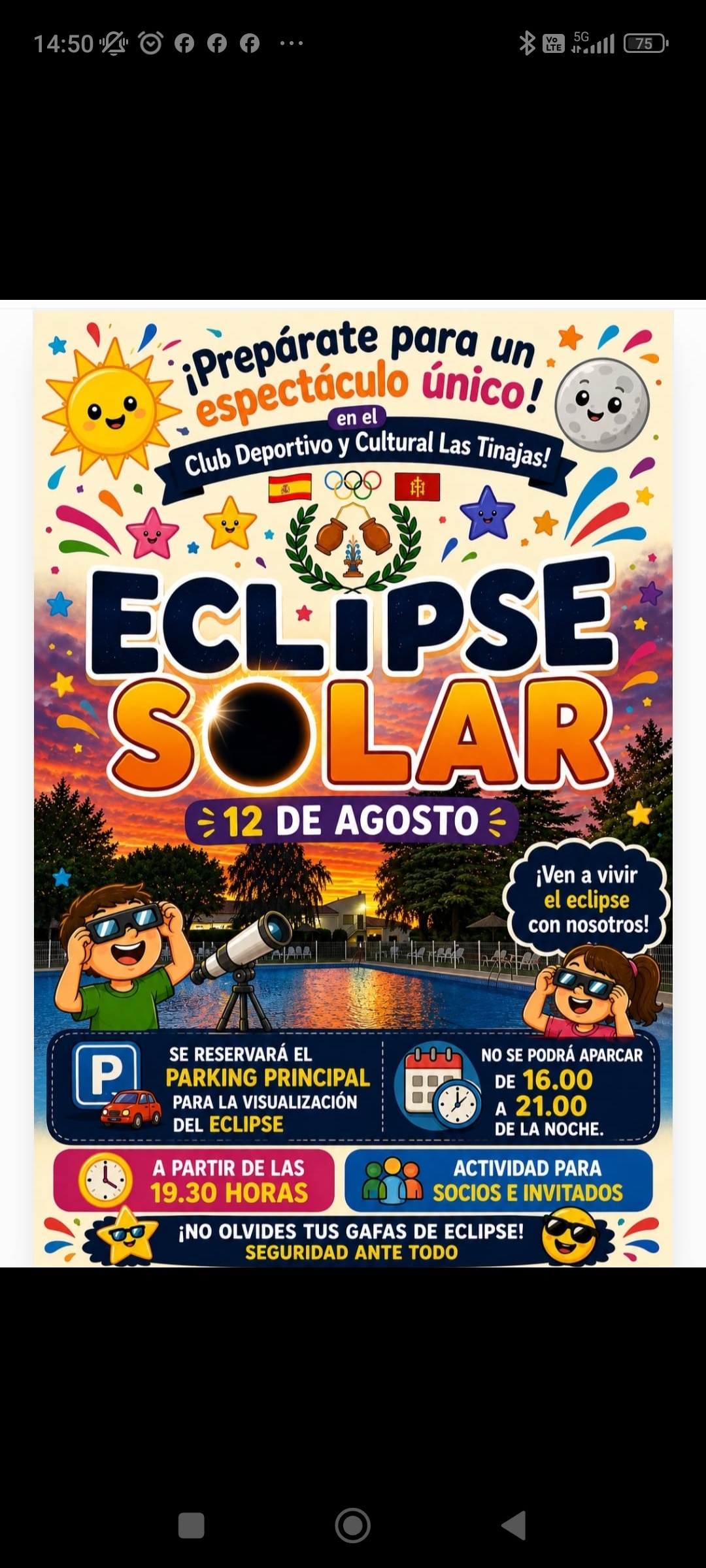 Eclipse solar