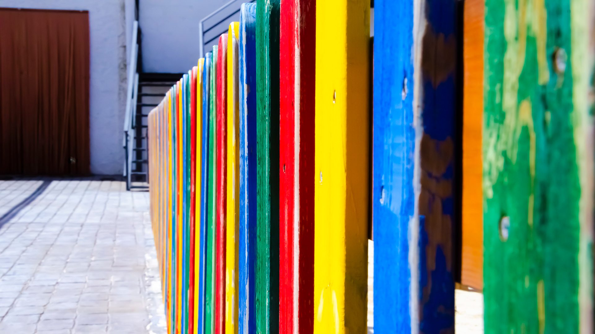 Valla colores Club Las Tinajas Valla colores Club Las Tinajas